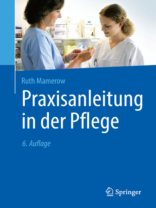 Title details for Praxisanleitung in der Pflege by Ruth Mamerow - Wait list